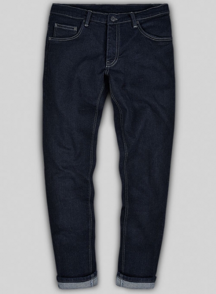 Alpha Blue Hard Wash Stretch Jeans