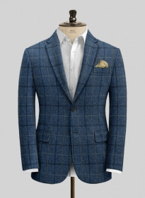 Harris Tweed Gordon Blue Jacket