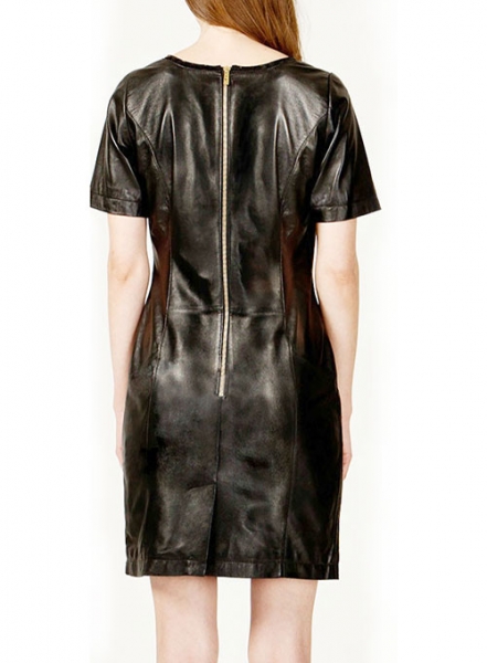Petalo Leather Dress - # 756