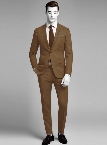 Napolean Rust Wool Suit