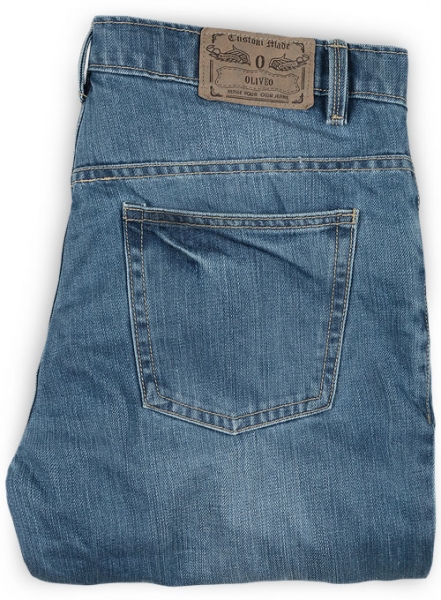 Untamed Blue Stone Wash Jeans