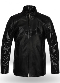 Thick Goat Black Batman Begins Christian Bale Leather Jacket