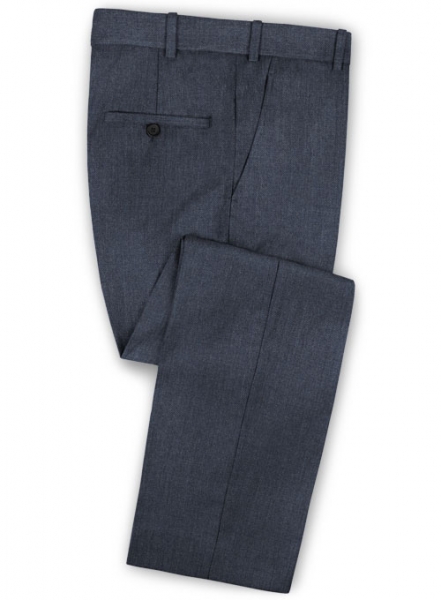 Reda Denim Blue Pure Wool Suit