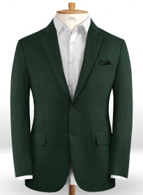 Scabal Forest Green Wool Jacket
