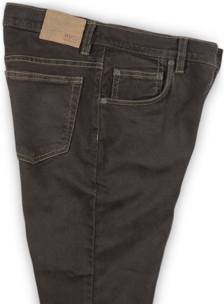 Hank Brown Stretch Jeans - Hard Wash