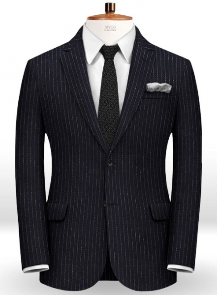 Rapture Stripe Wool Suit