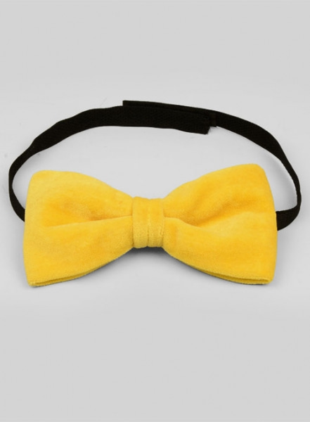 Velvet Bow - Yellow