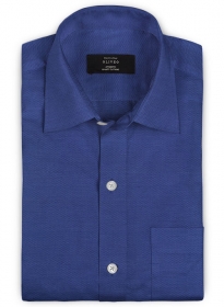 Italian Ink Blue Birdseye Shirt