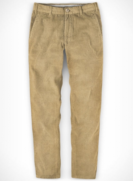 Beige Corduroy Trousers