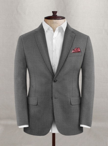 Napolean Gray Wool Suit