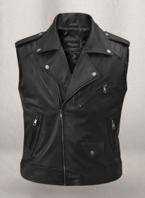 Leather Biker Vest # 318 : Made To Measure Custom Jeans For Men & Women ...