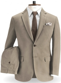 British Khaki Chino Suit