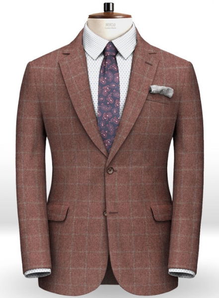 Cashmere Flannel Para Wool Suit