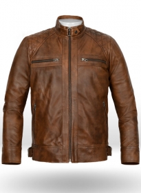 Spanish Brown Leather Jacket # 653