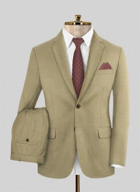 Napolean Sahara Khaki Wool Suit