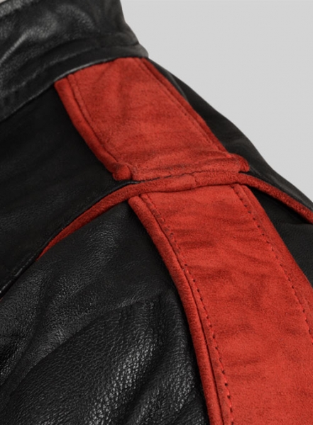 Soft Rich Black Washed & Wax Mass Effect 3 Leather Jacket