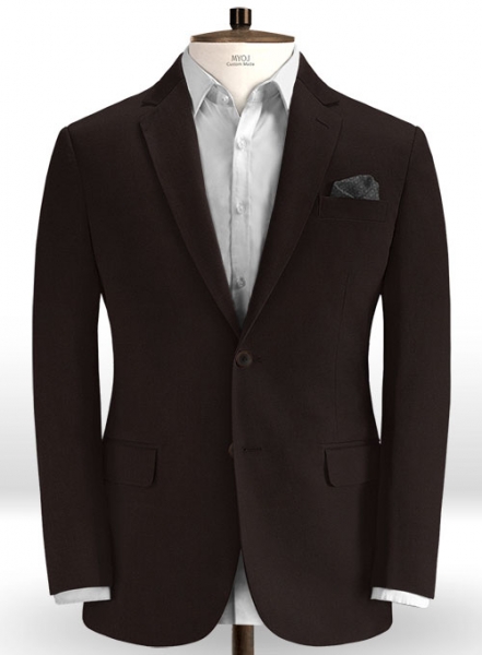 Brown Fine Twill Suit