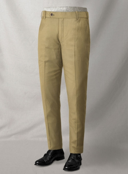 Reda Khaki Pure Wool Suit