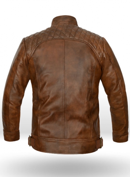 Spanish Brown Leather Jacket # 653