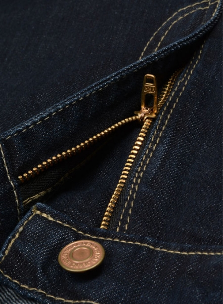 Deep Indigo Hard Washed Denim Jeans - Premium, MakeYourOwnJeans®