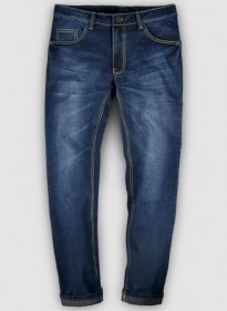 Storm Blue Indigo Wash Whisker Jeans