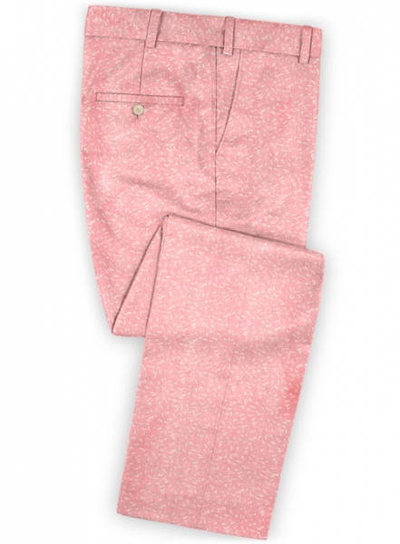 Perlo Pink Wool Suit