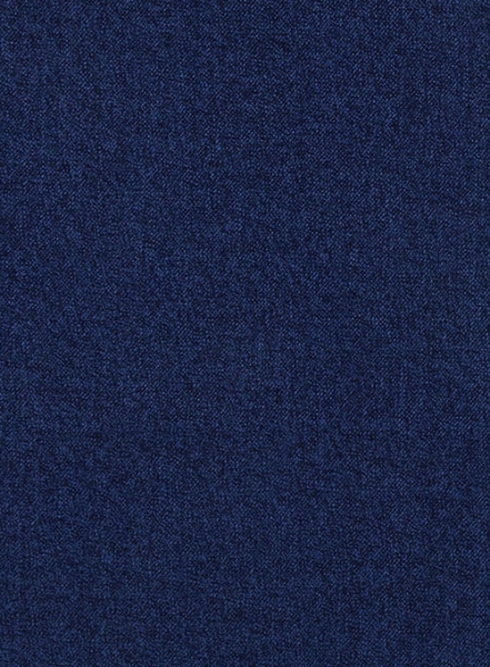 Italian Melange Blue Angora Wool Suit
