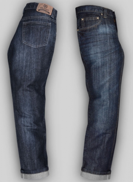 Chapel Blue Jeans - Hard Wash - Whiskers