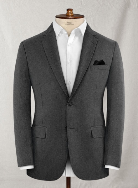 Reda Nova Charcoal Wool Suit
