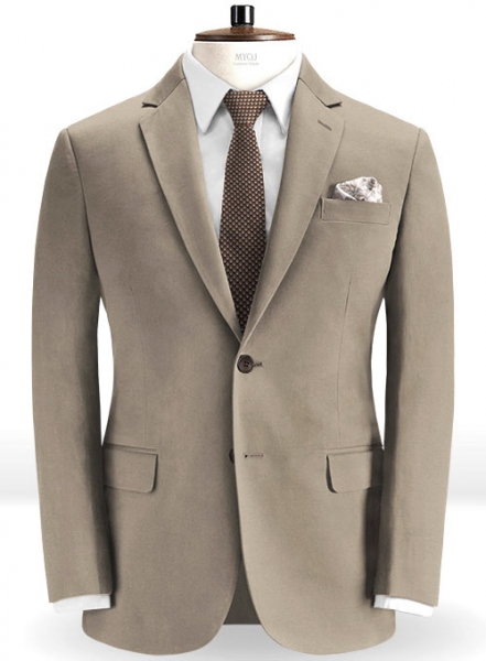 British Khaki Chino Suit