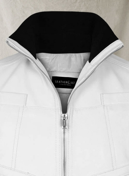 White Leather Jeans : LeatherCult: Genuine Custom Leather Products, Jackets  for Men & Women