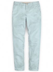 Stretch Summer Weight Spring Blue Chino Pants