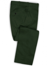 Heavy Olive Chino Pants