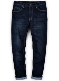 The Blue Hard Wash Whisker Jeans