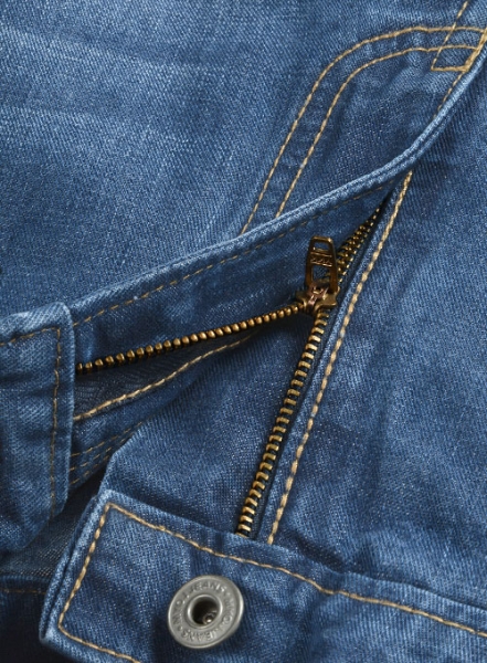 Storm Blue Stone Wash Whisker Jeans