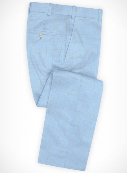 Cotton Nolfi Blue Pants