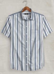 Cotton Linen Lando Shirt - Half Sleeves