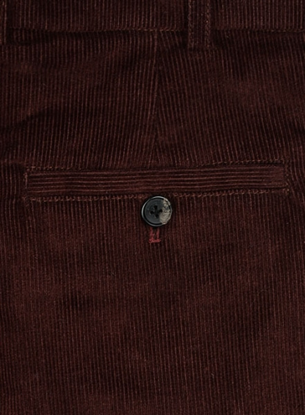 Wine Corduroy Pants