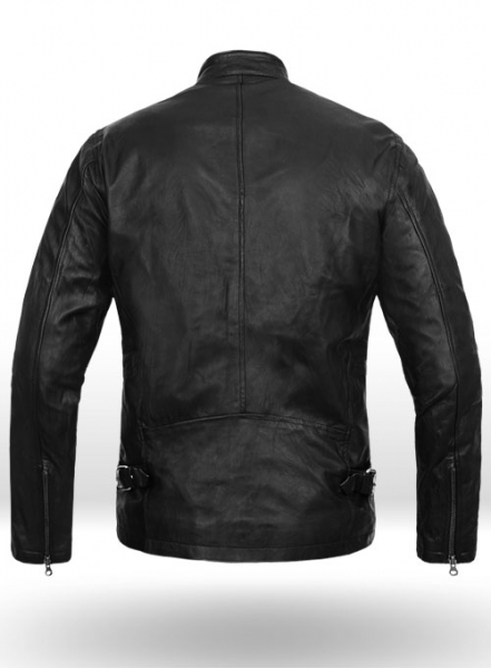 Cafe Racer Leather Jacket