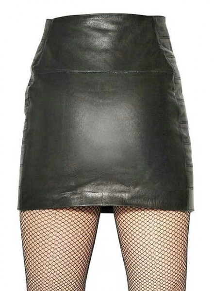 Buckled Up Leather Skirt - # 439