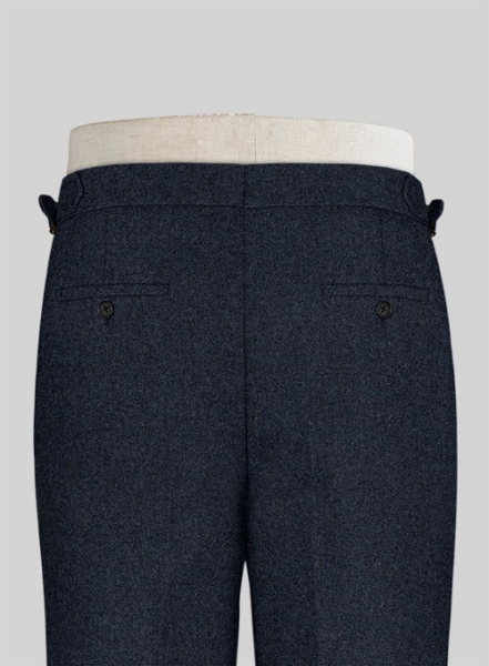 Playman Blue Denim Tweed Highland Trousers