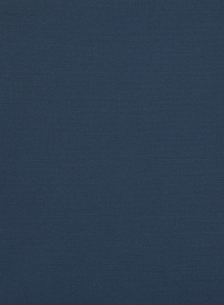 Italian Harbor Blue Cotton Stretch Suit