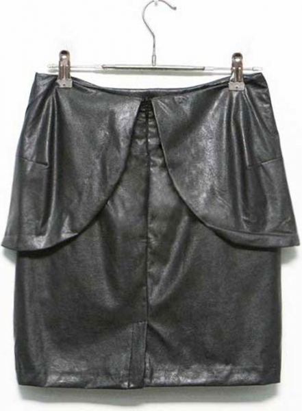 Busy Bee Leather Skirt - # 188