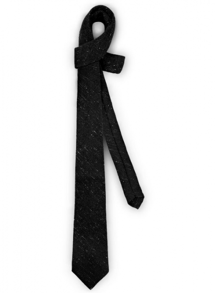 Tweed Tie - Twilight Black