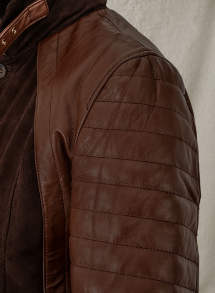 Daniel Radcliff Horns Leather Jacket