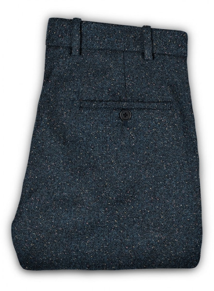 Robin Blue Flecks Donegal Tweed Pants