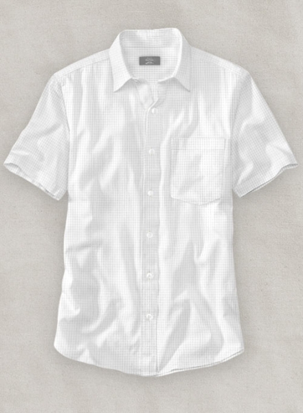 Giza Douglas Cotton Shirt - Half Sleeves