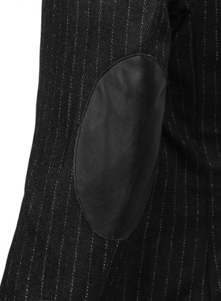 Vintage Stripe Black Tweed Pirana Style Jacket