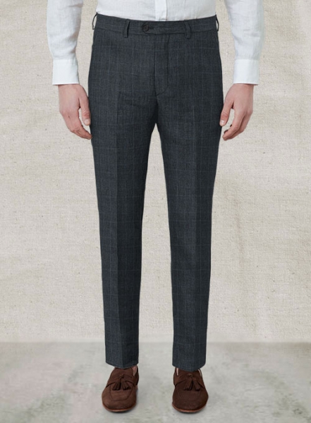 Italian Linen Lunia Checks Suit
