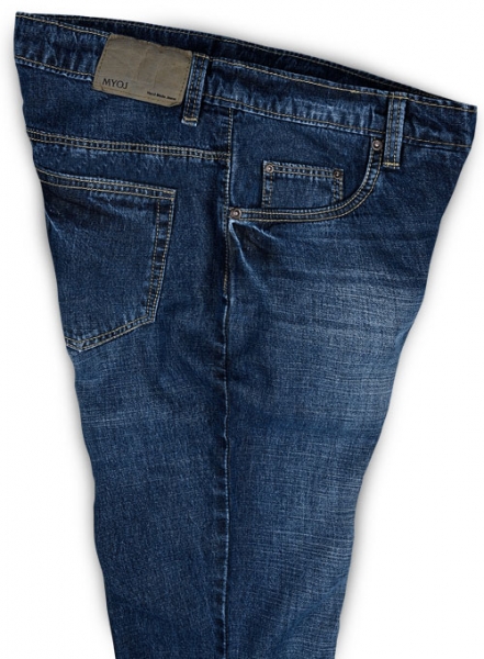 Travellers Blue Indigo Wash Whisker Jeans